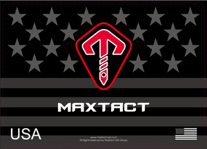 MAXTACT GUN CLEANING PAD - BLACK USA FLAG